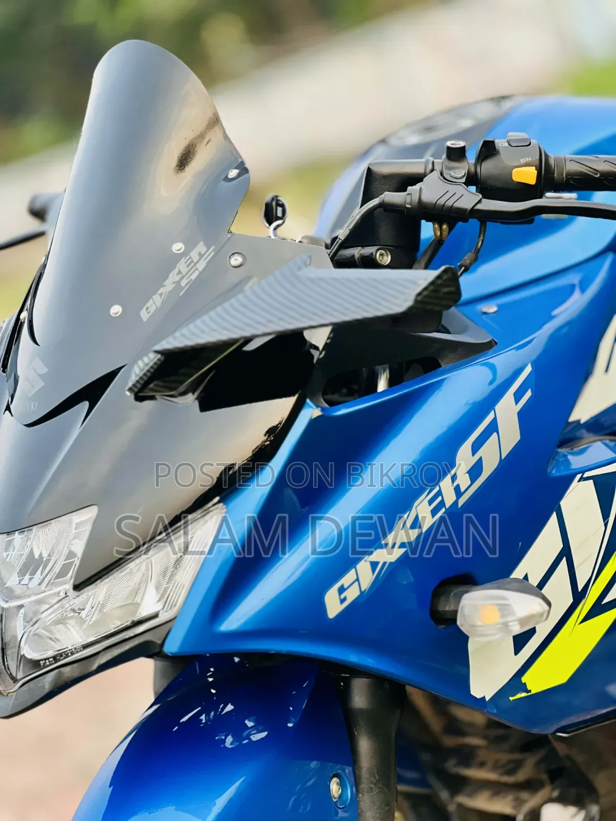 Suzuki Gixxer SF 2022 Blue