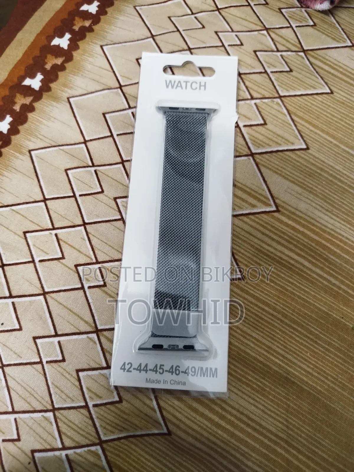স্টেইনলেস স্টিল ওয়াচ স্ট্র্যাপ