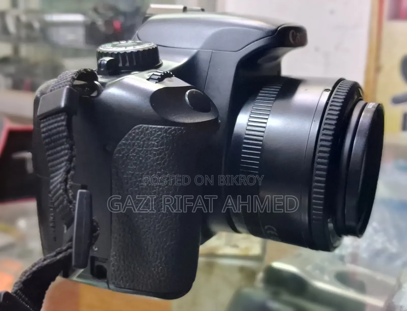 Canon DSLR + 50mm F/1.8 Prime Lens (Fresh Condition)
