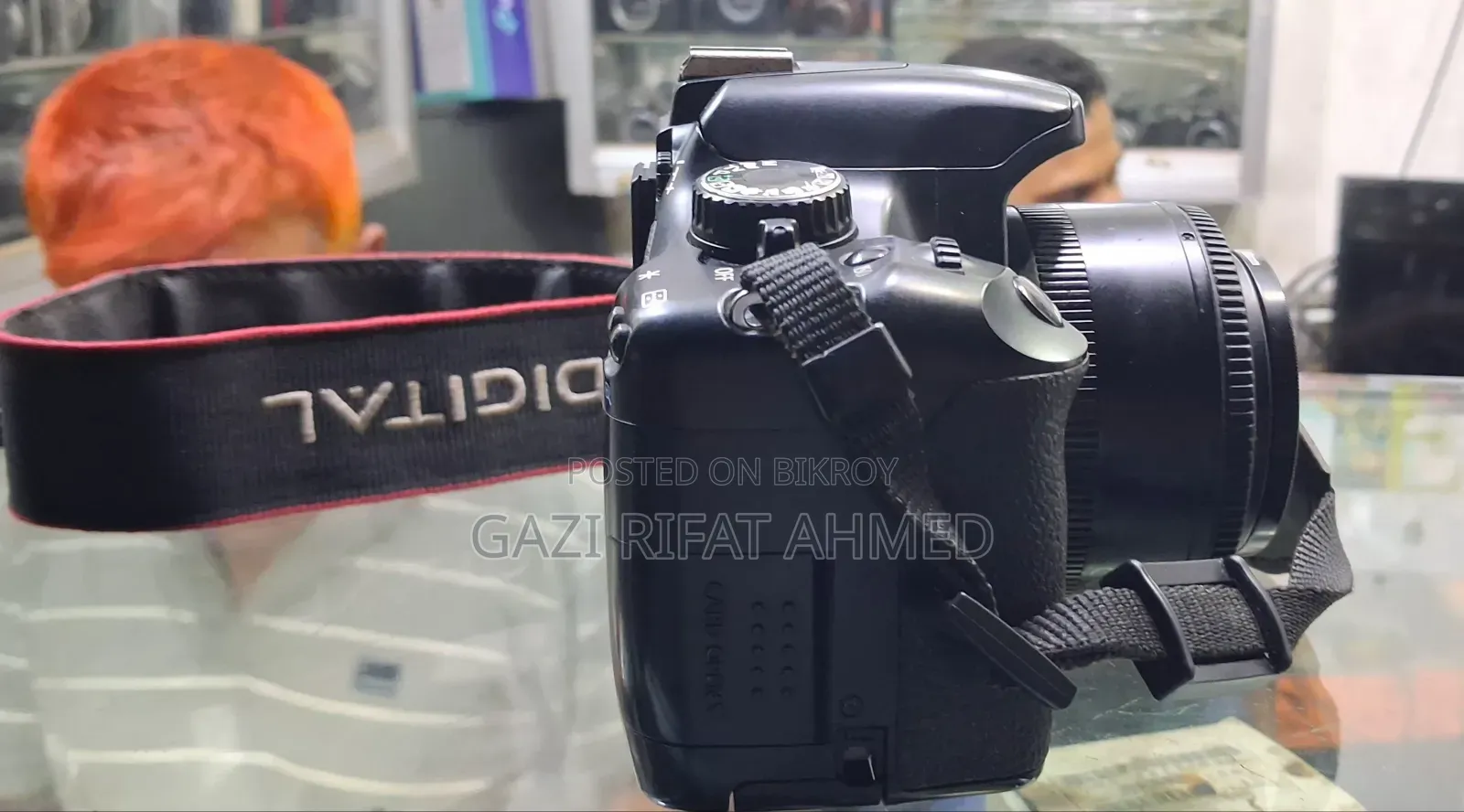 Canon DSLR + 50mm F/1.8 Prime Lens (Fresh Condition)