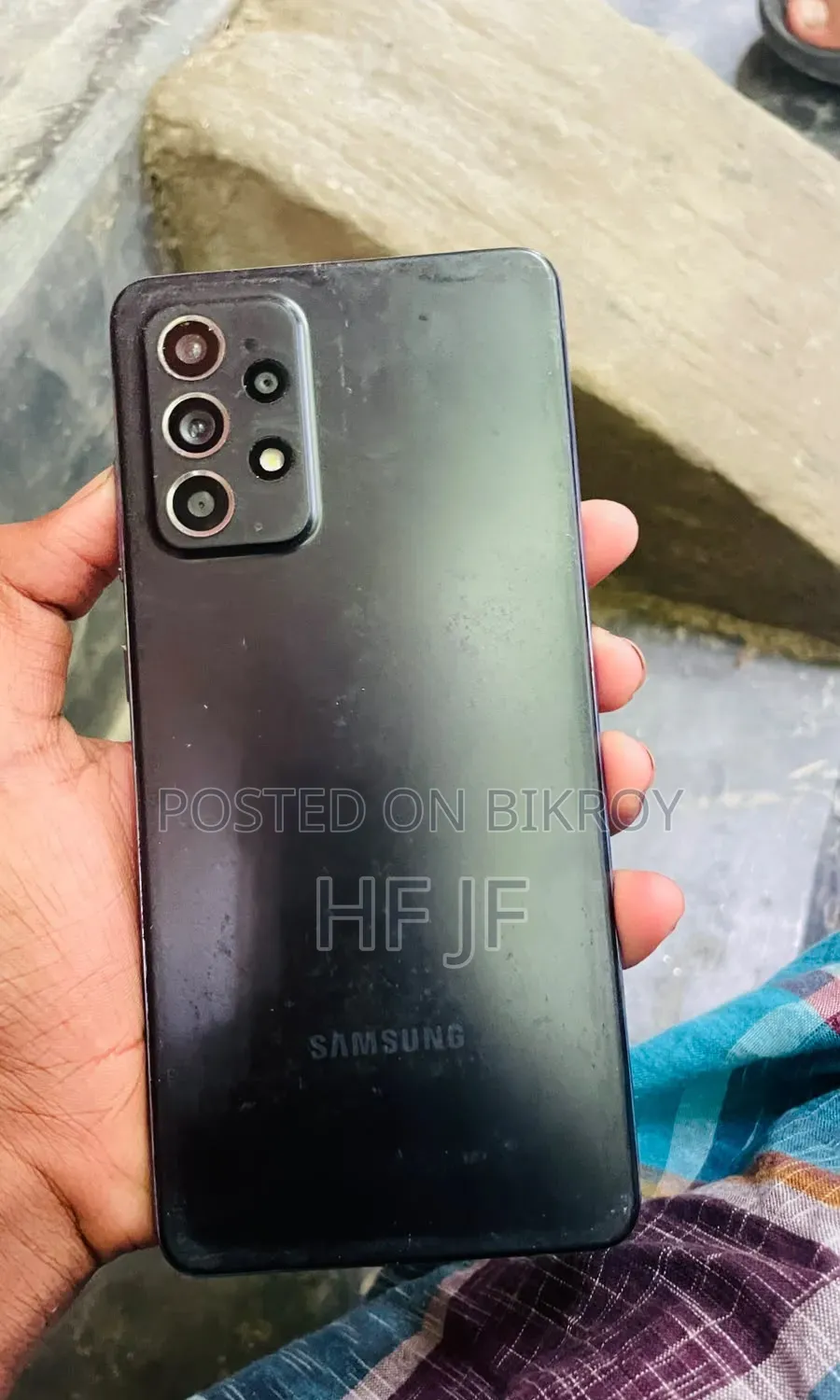 স্যামসাং গ্যালাক্সি এ৫২ ১২৮ জিবি কালো