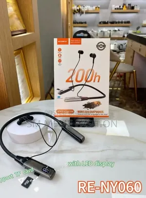 Recrsi RE-NY060 / RE-NY60 ব্লুটুথ নেক ব্যান্ড