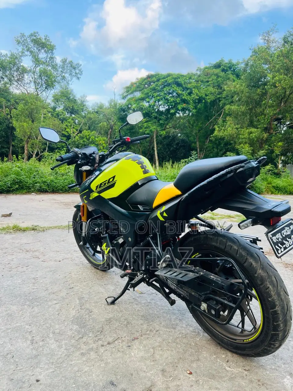 Hero Thriller 160R 4V 2025 Green