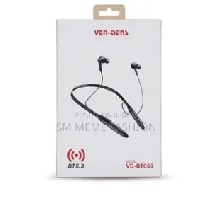 VEN-DENS Bluetooth 5.3 Wireless Neckband Earphones (VD-BT059)