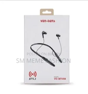 VEN-DENS Bluetooth 5.3 Wireless Neckband Earphones (VD-BT059)