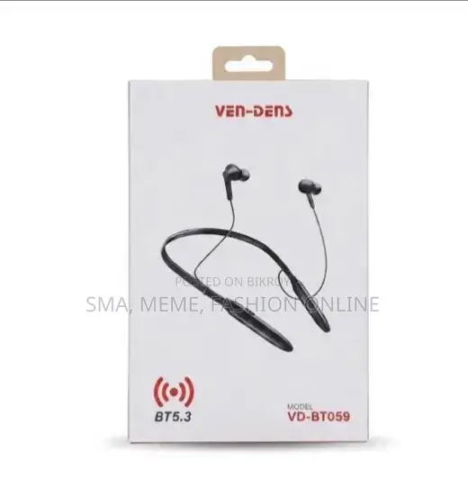 VEN-DENS Bluetooth 5.3 Wireless Neckband Earphones (VD-BT059)