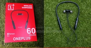 OnePlus Wireless Neckband Earphones - 60 Hours Playback Backup