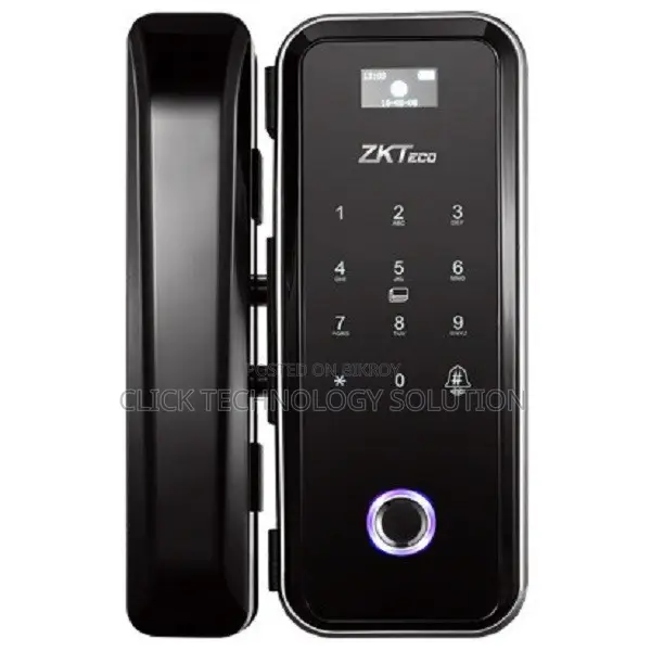 ZKTeco GL300 Hybrid Fingerprint Glass Door Lock