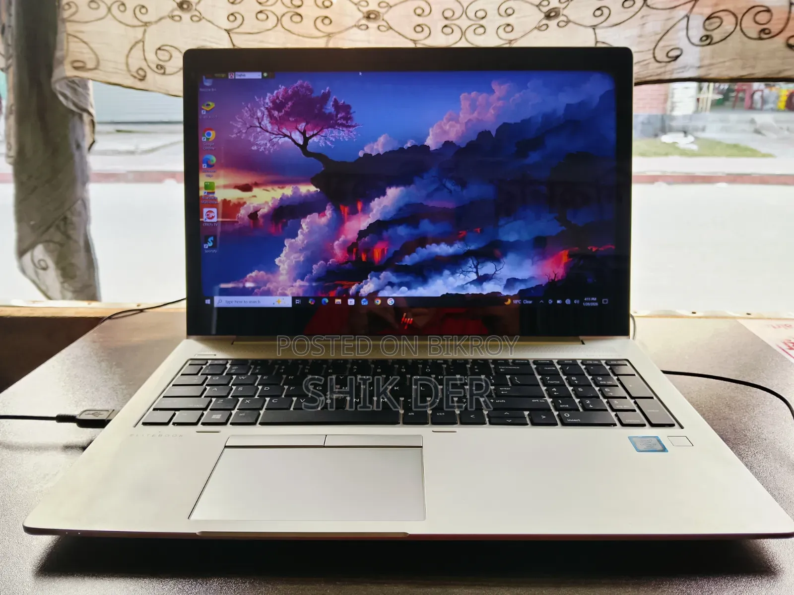 Laptop HP EliteBook 850 G5 8GB Intel Core I7 SSD 256GB