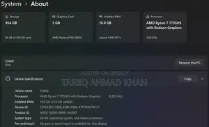 Lenovo IdeaPad 5 Slim 13th Gen i7 16GB AMD Ryzen 7 SSD 1TB Laptop