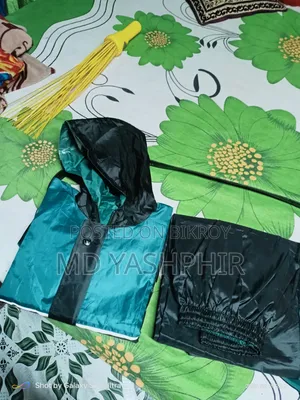 Original Indian Two-Part Raincoat Worn 1 Day
