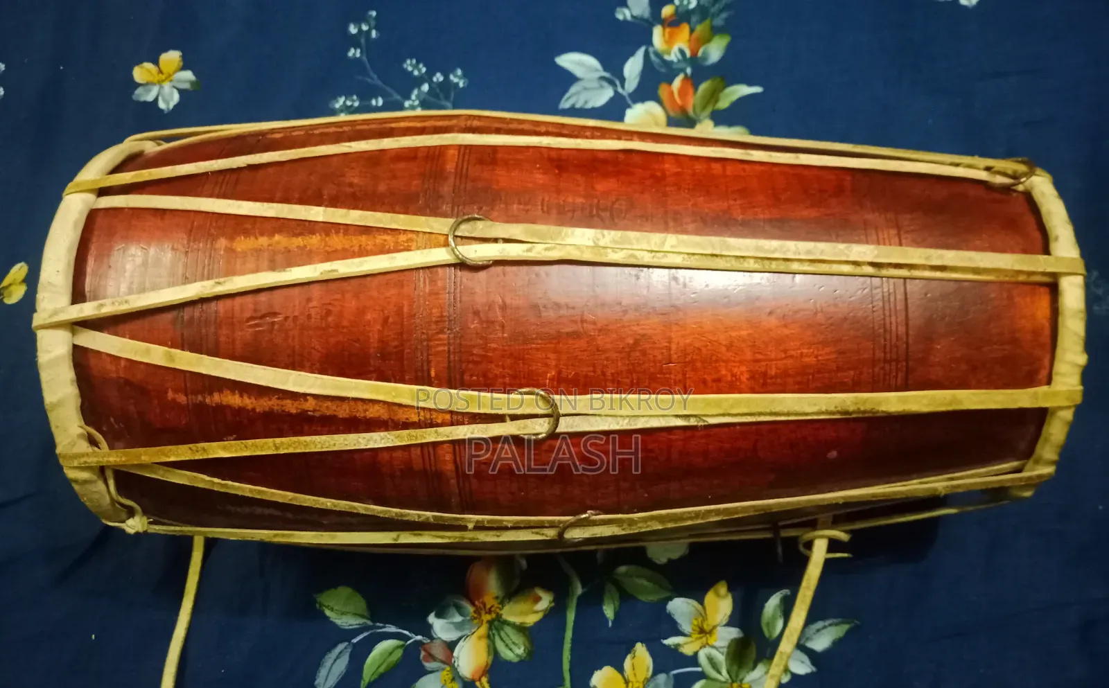 ঢোলক _অরজিনাল নিম কাঠের