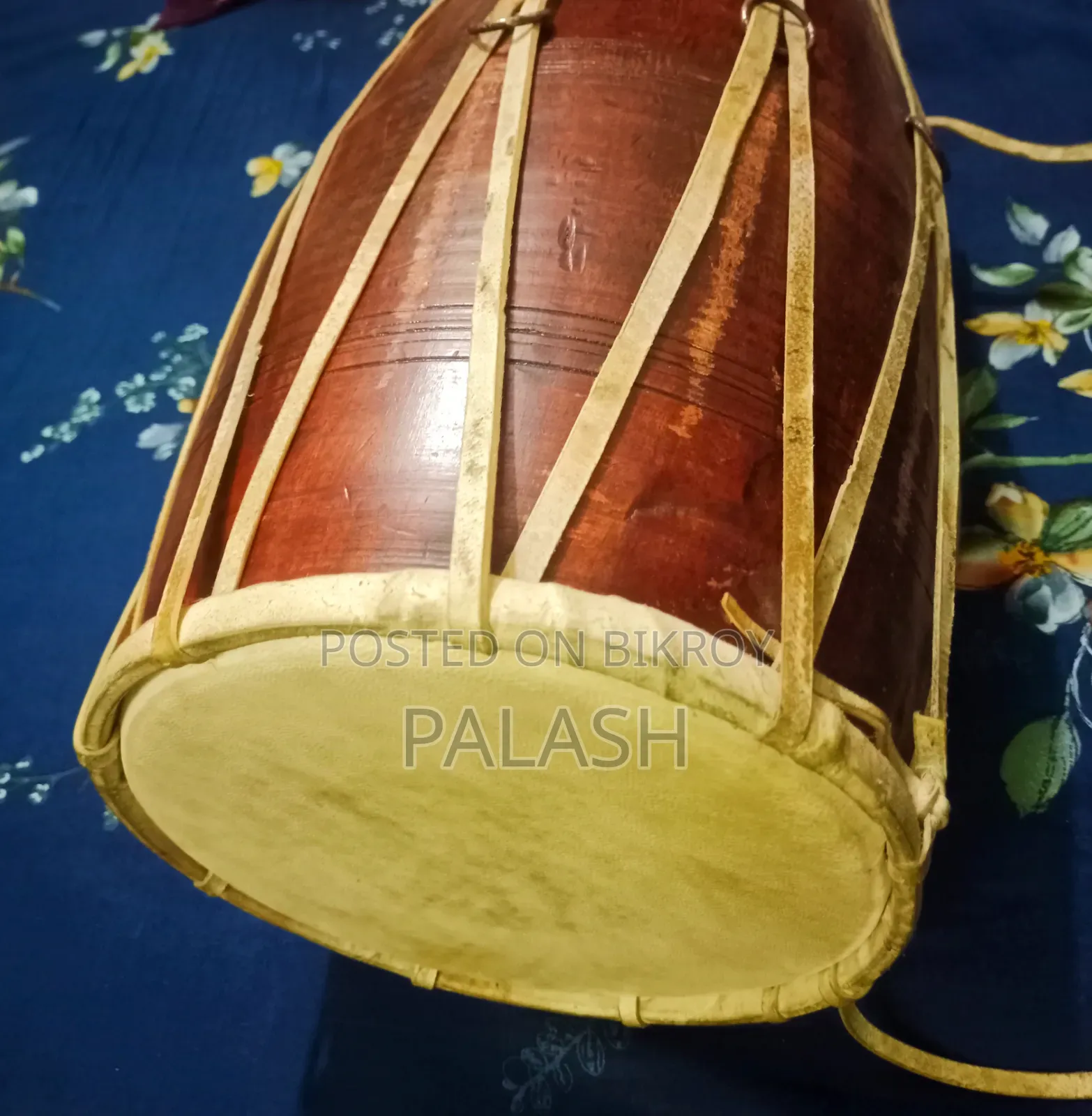 ঢোলক _অরজিনাল নিম কাঠের