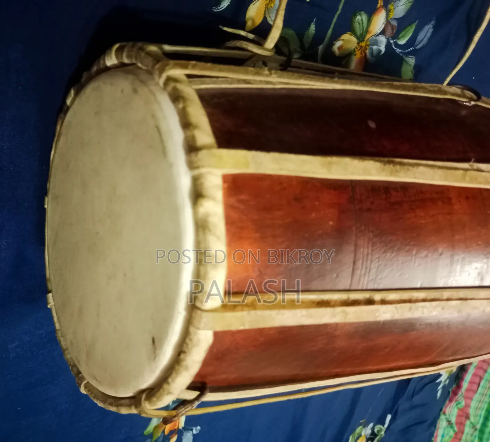ঢোলক _অরজিনাল নিম কাঠের