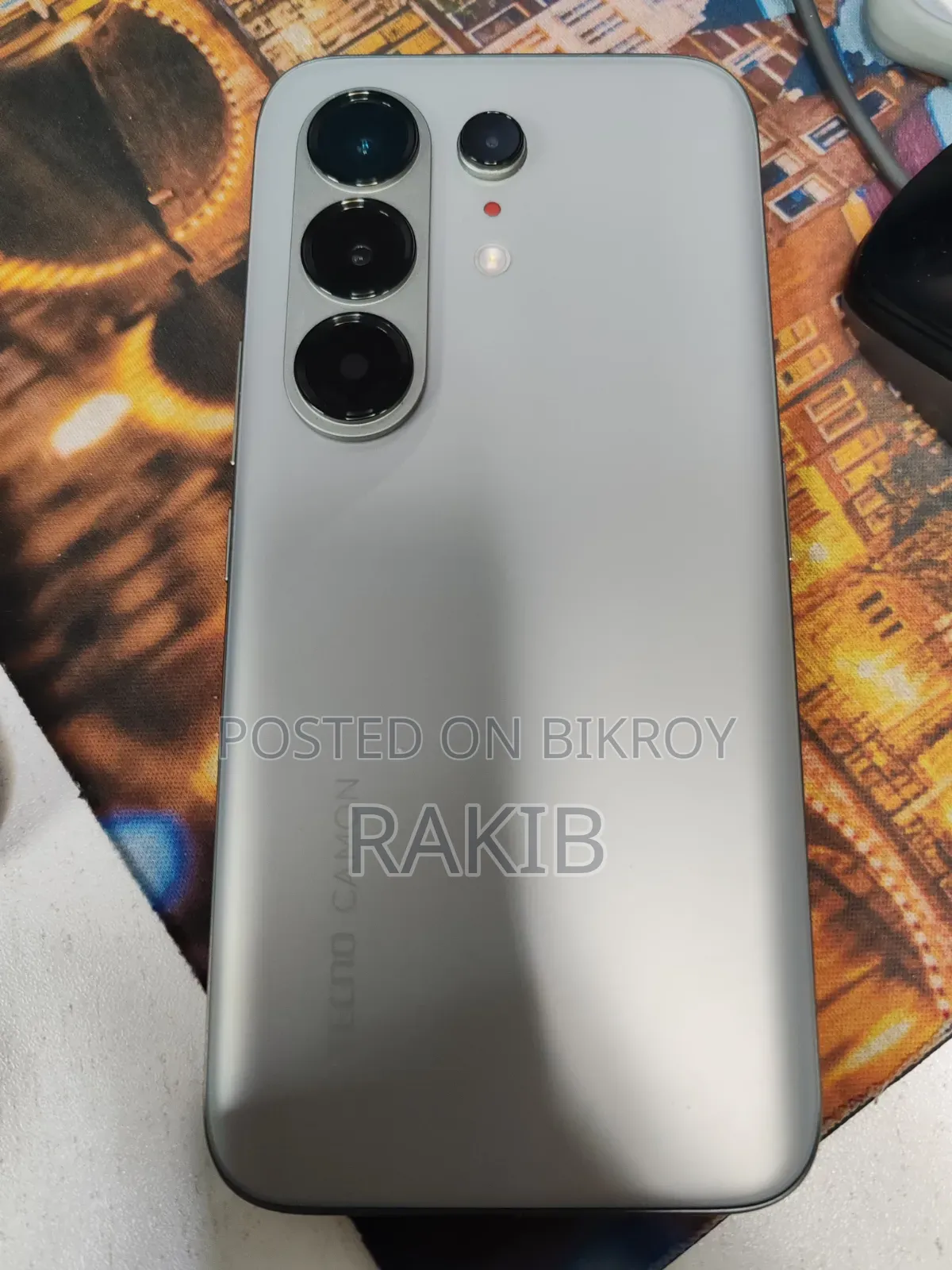 টেকনো ক্যামন ৫০ আল্ট্রা ২৫৬ জিবি সিলভার