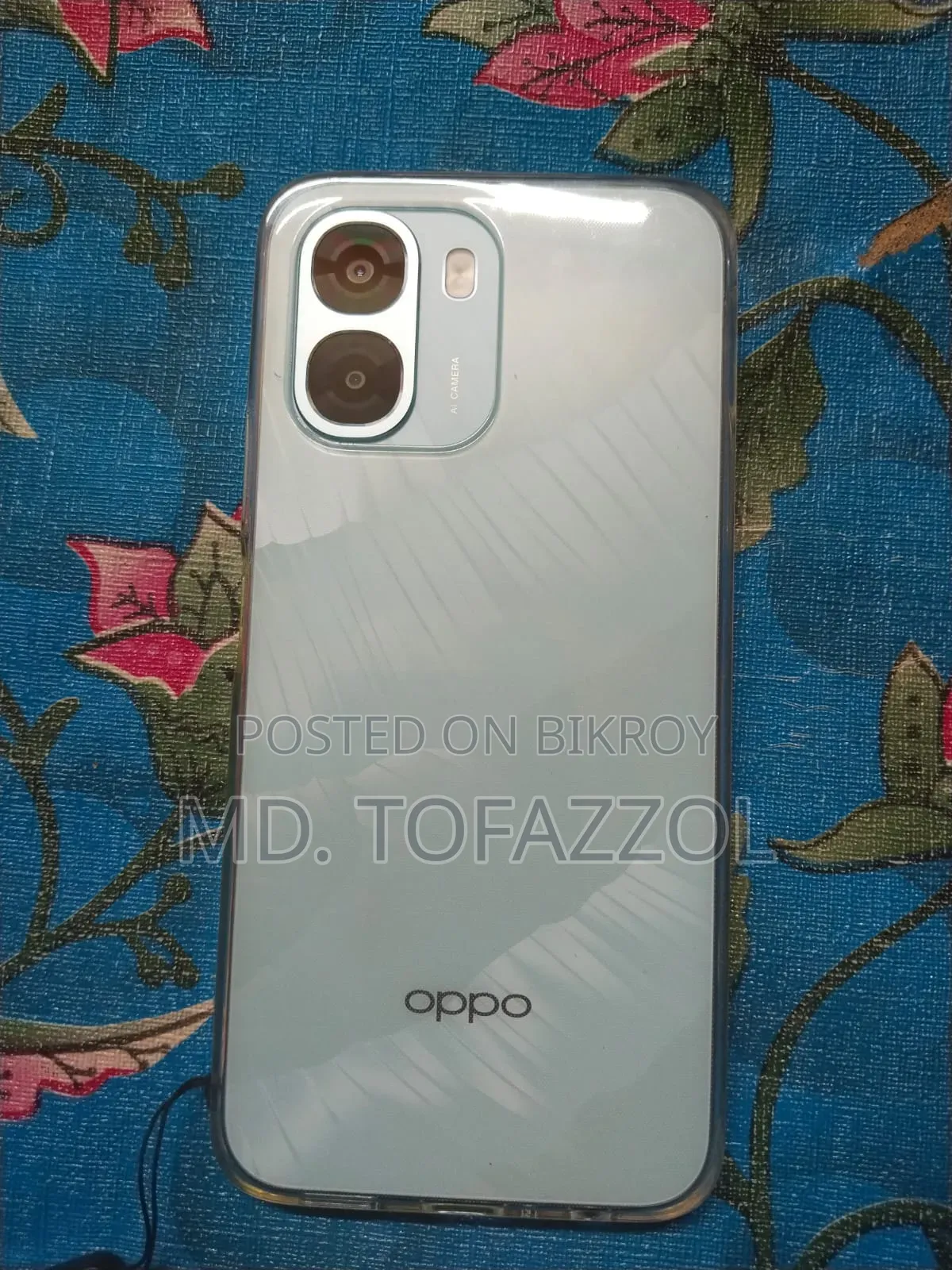 New Oppo A6x 128 GB Blue