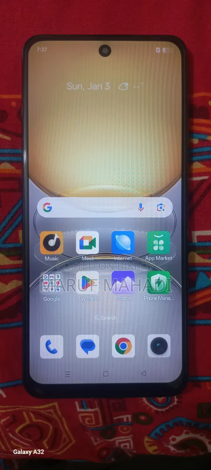 Realme C75 128 GB Black