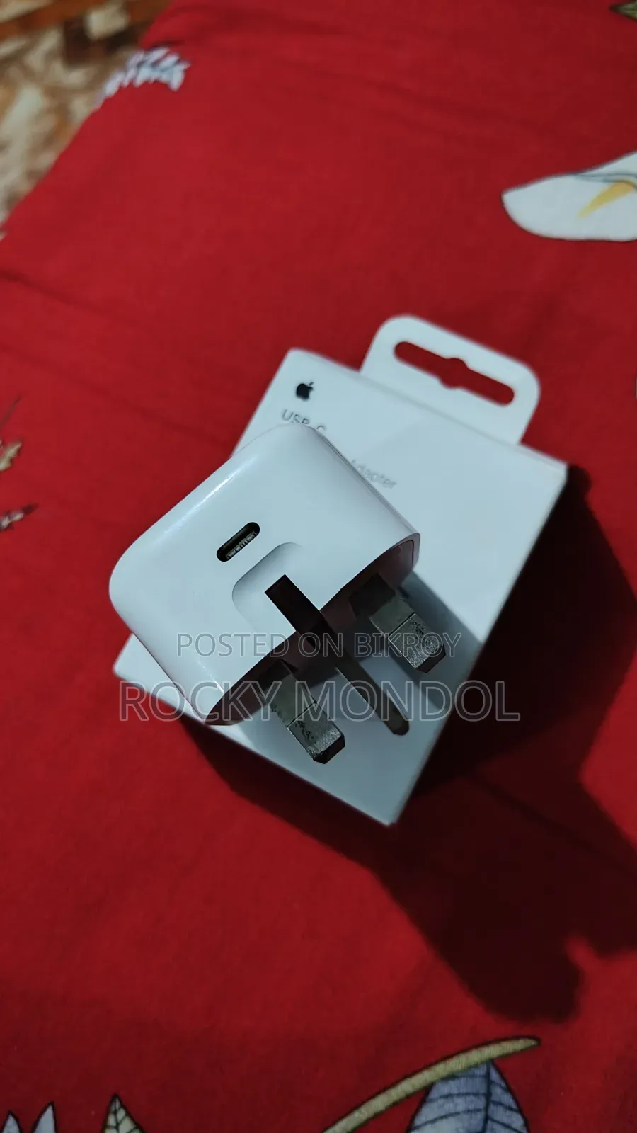 Original charger for iPhone
