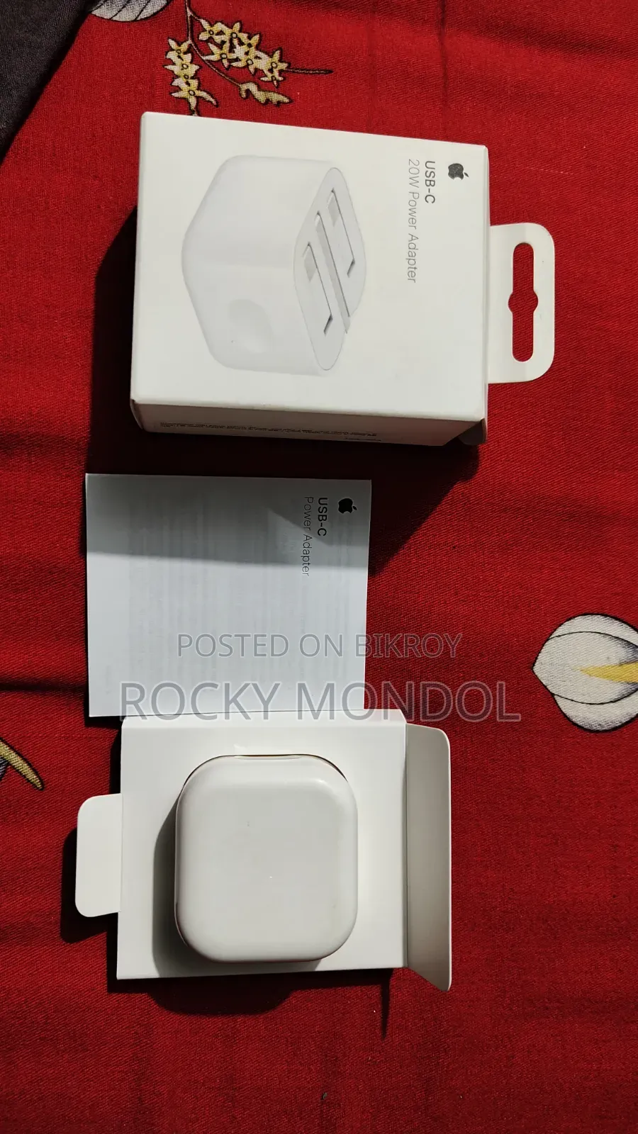 Original charger for iPhone