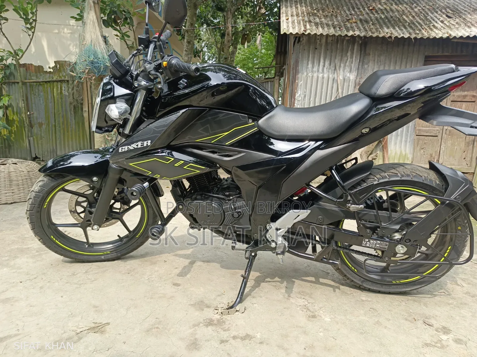 New Suzuki Gixxer 2026 Black