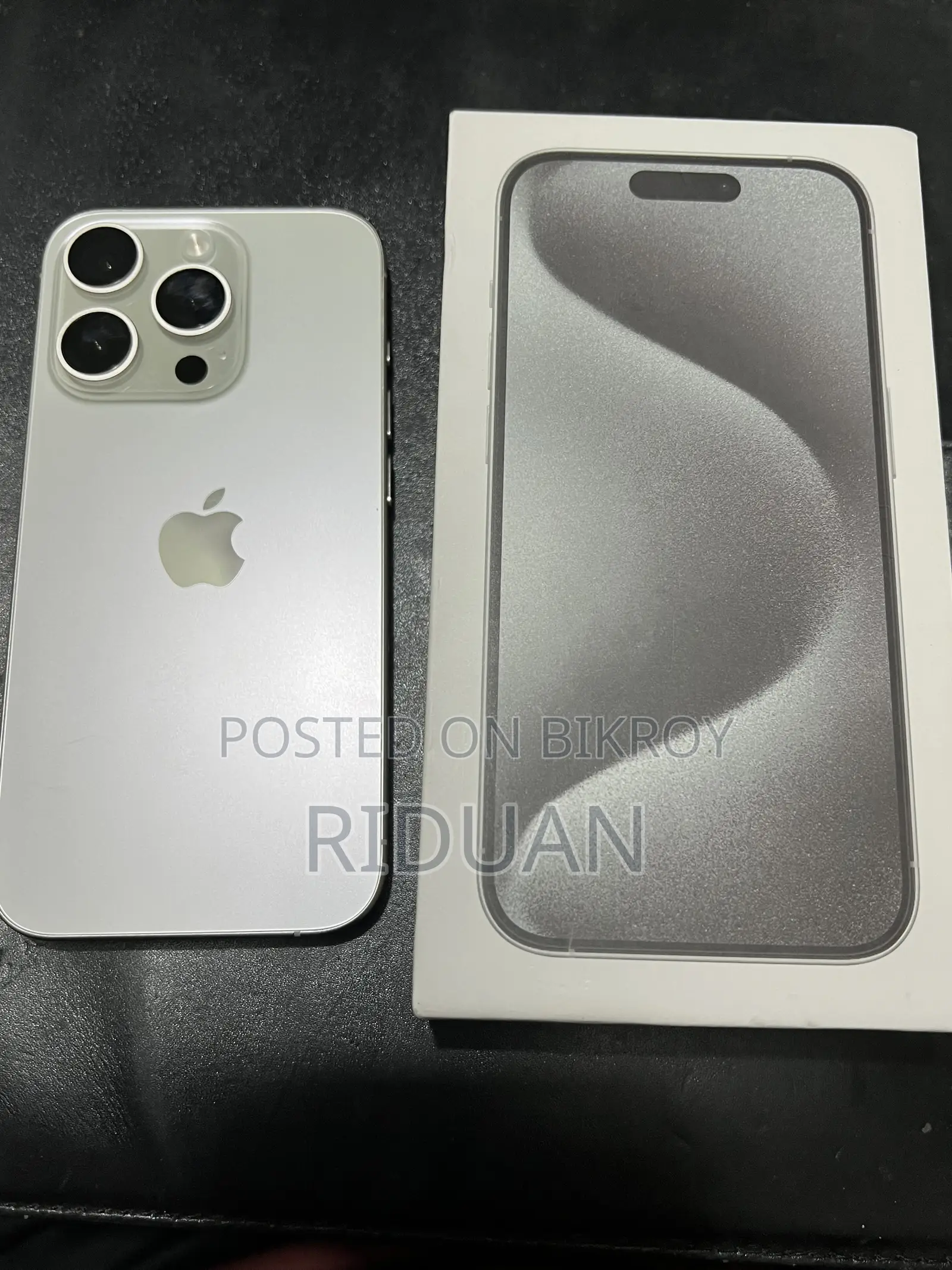 অ্যাপল আইফোন ১৫ প্রো ২৫৬ জিবি সিলভার