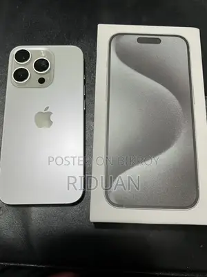 অ্যাপল আইফোন ১৫ প্রো ২৫৬ জিবি সিলভার