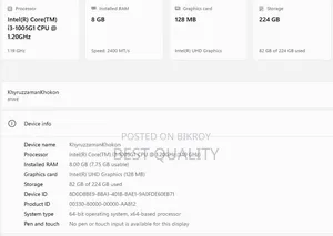 Lenovo IdeaPad 3 8GB Intel Core i3 256GB HDD Laptop