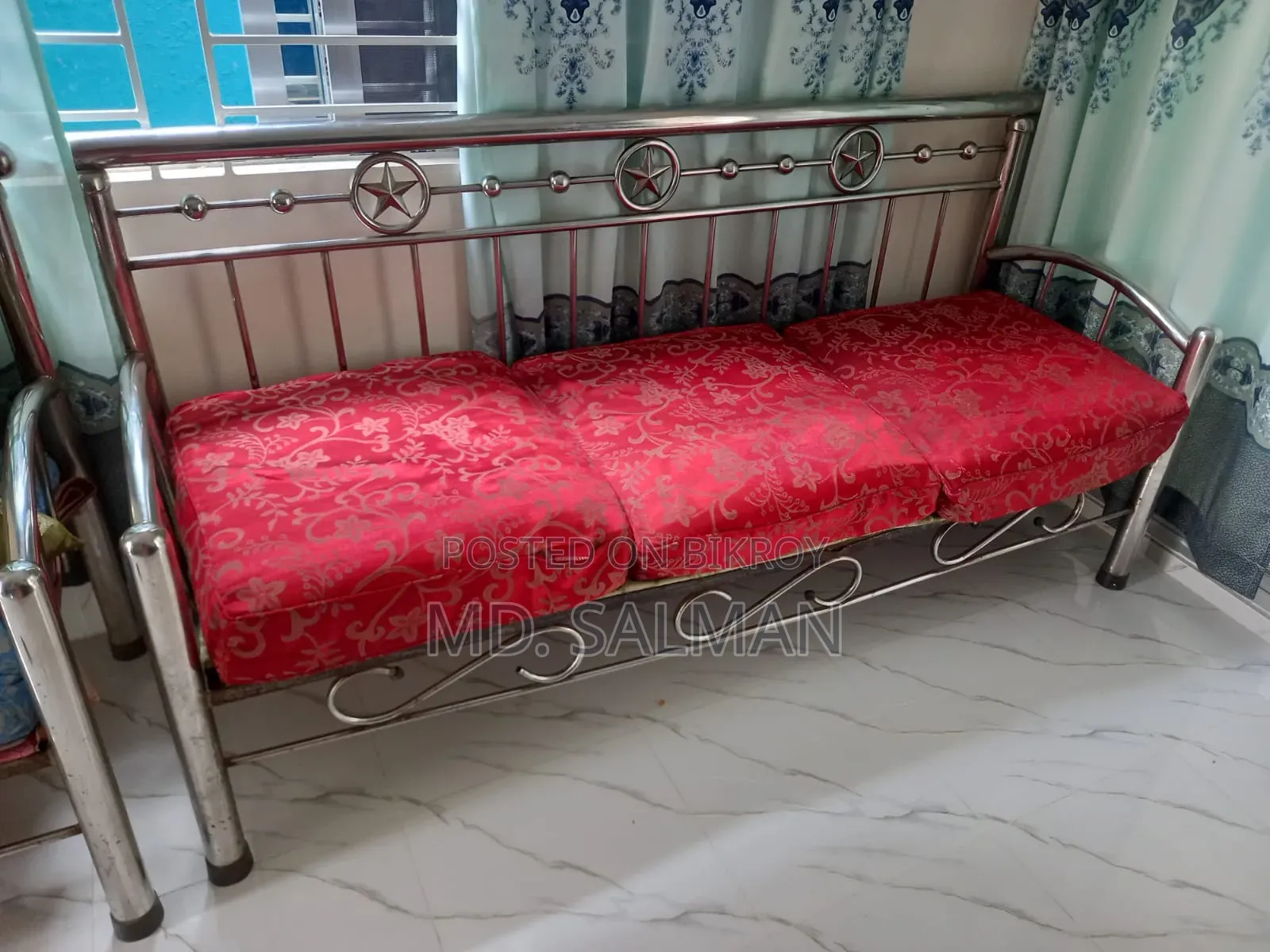 Steel Sofa Set