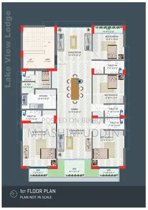 4-Bedroom Apartment in Landowner, Jalshiri Abason for Sale