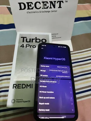 Xiaomi Redmi Turbo 4 Pro 256 GB Black