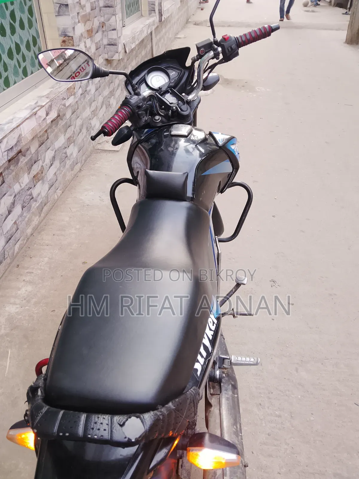 TVS Stryker 125 2018 Blue