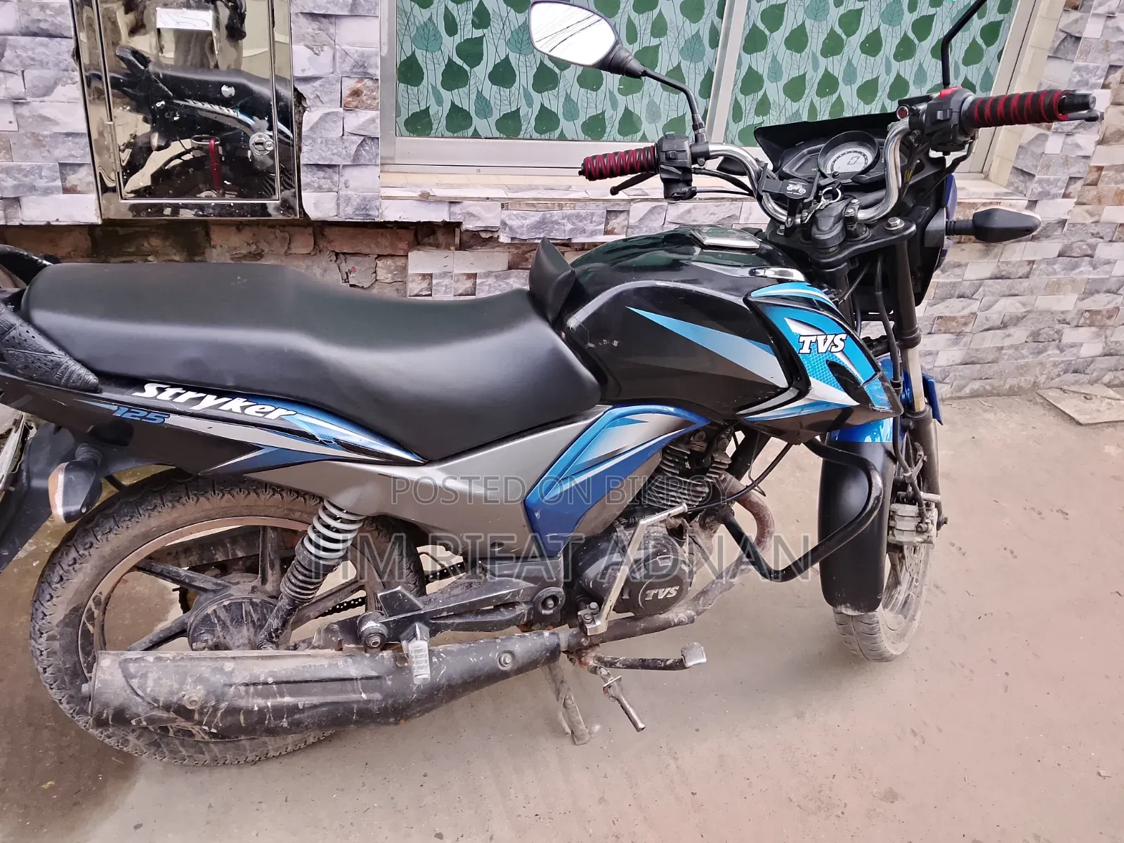 TVS Stryker 125 2018 Blue