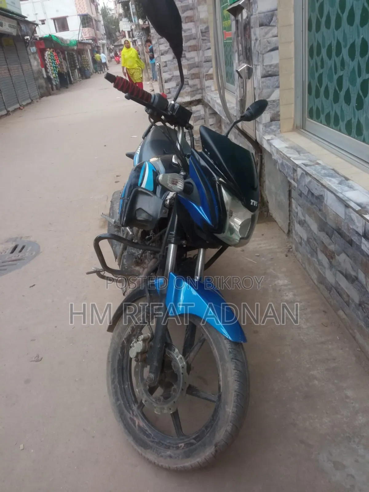 TVS Stryker 125 2018 Blue