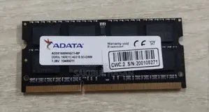 Pny Cs900 120gb Sata + Adata 4gb Ddr3l 1600mhz Laptop Ram