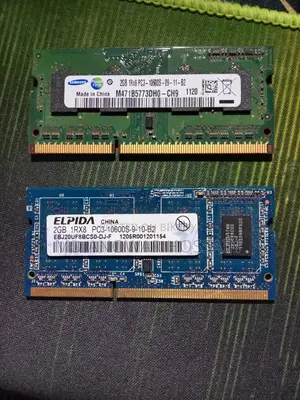 Laptop Ram Ddr3 2+2= 4gb
