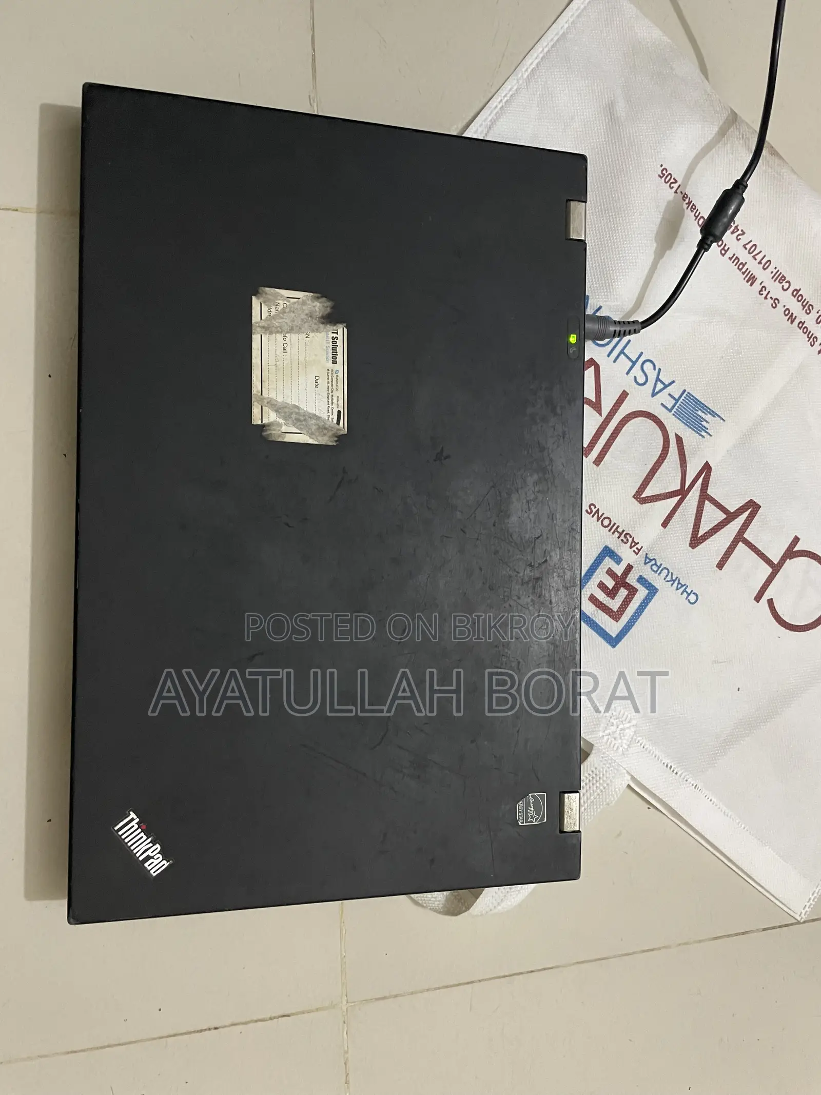 Laptop Lenovo ThinkPad W510 4GB Intel Core 7 SSD 256GB