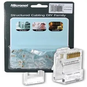 Micronet SP1113 CAT6 RJ-45 Modular Connector Plug