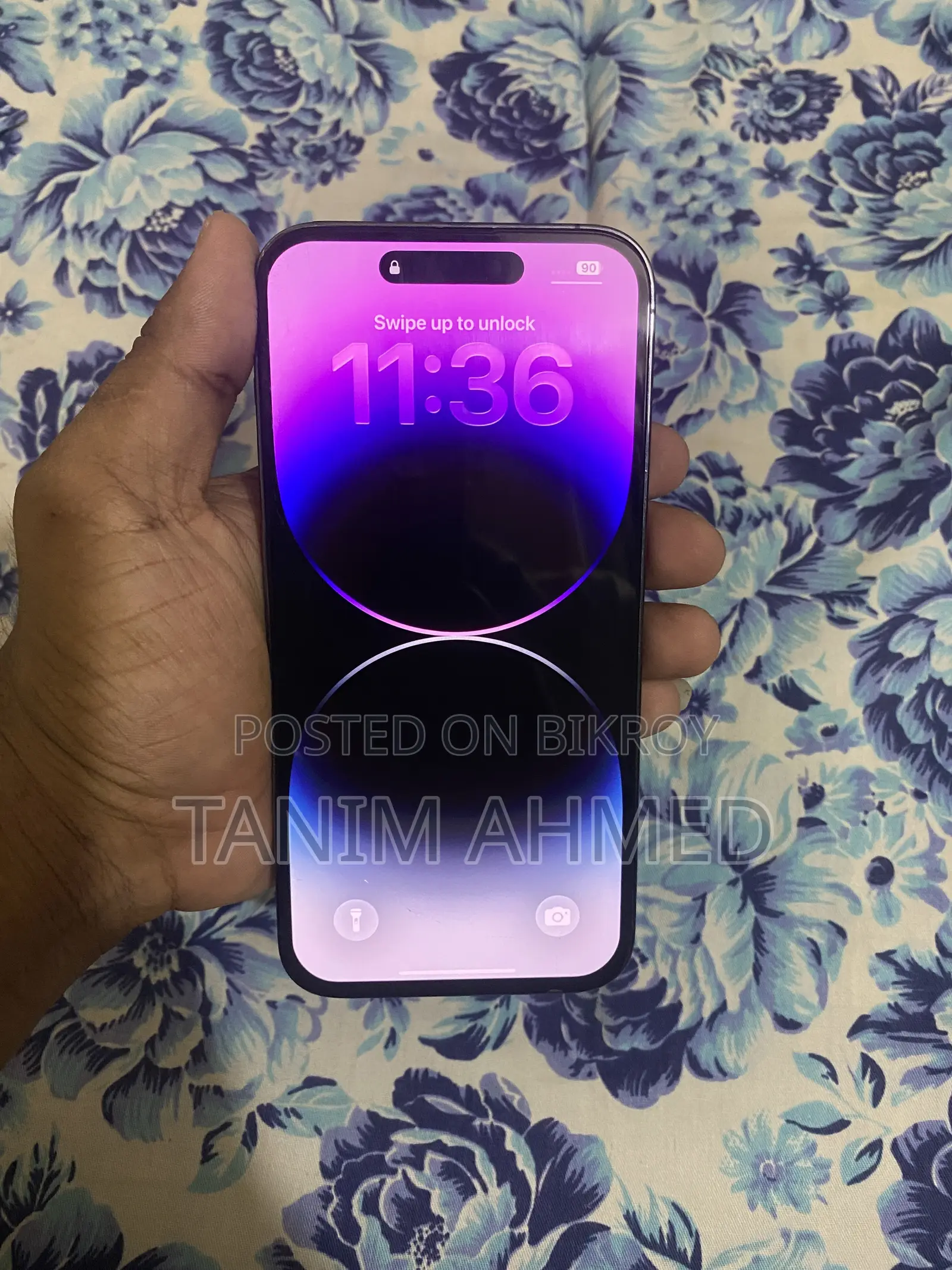 অ্যাপল আইফোন ১৪ প্রো ম্যাক্স ২৫৬ জিবি পার্পল