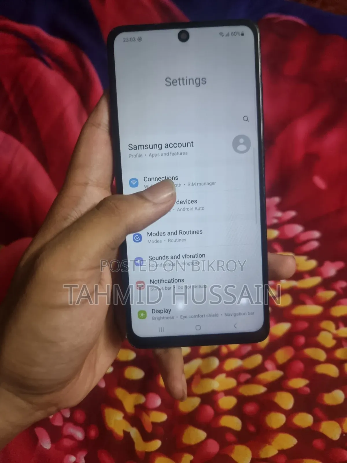 স্যামসাং গ্যালাক্সি এ৫১ ১২৮ জিবি ব্ল্যাক