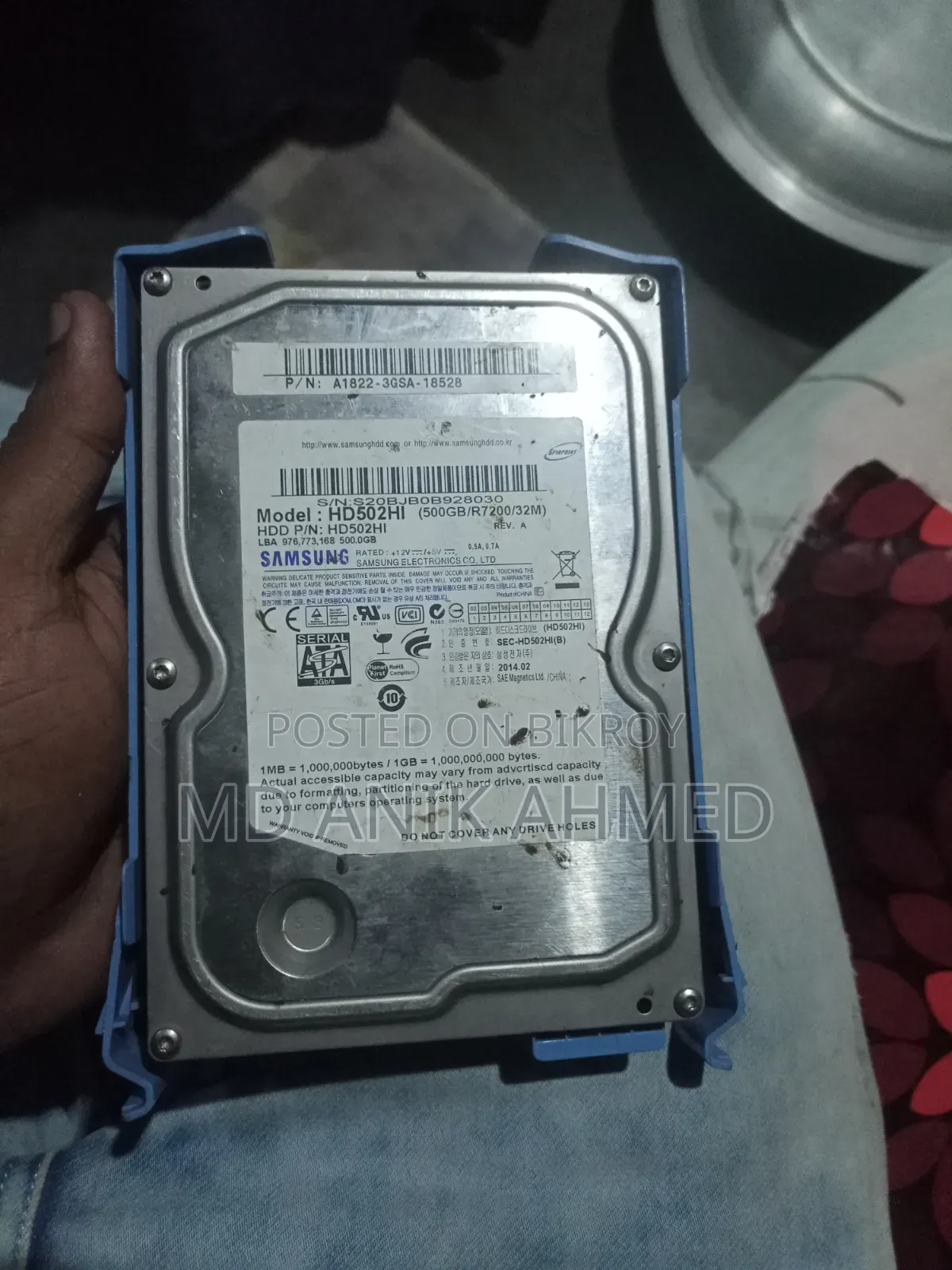 Hard Disk 500GB