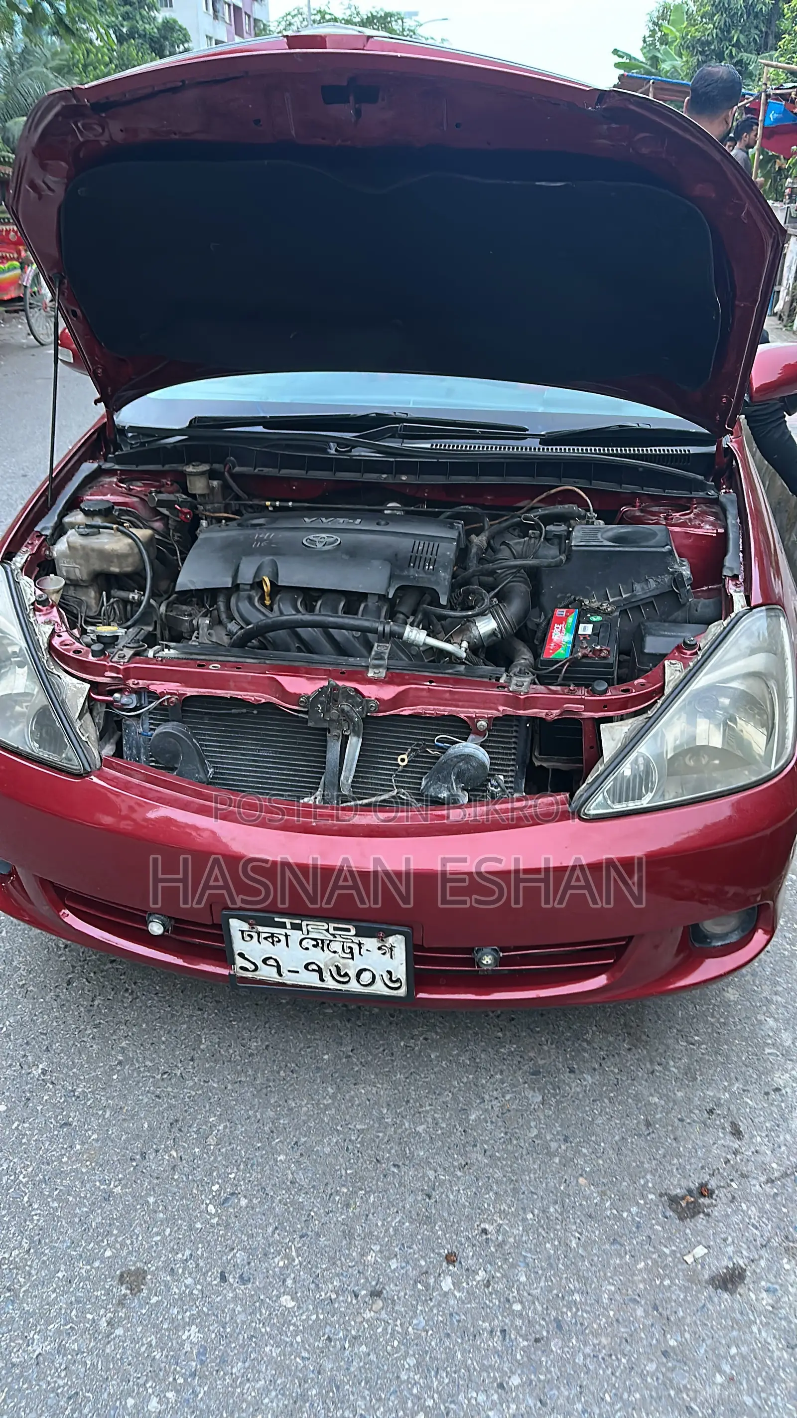 Toyota Allion 2002 Maroon