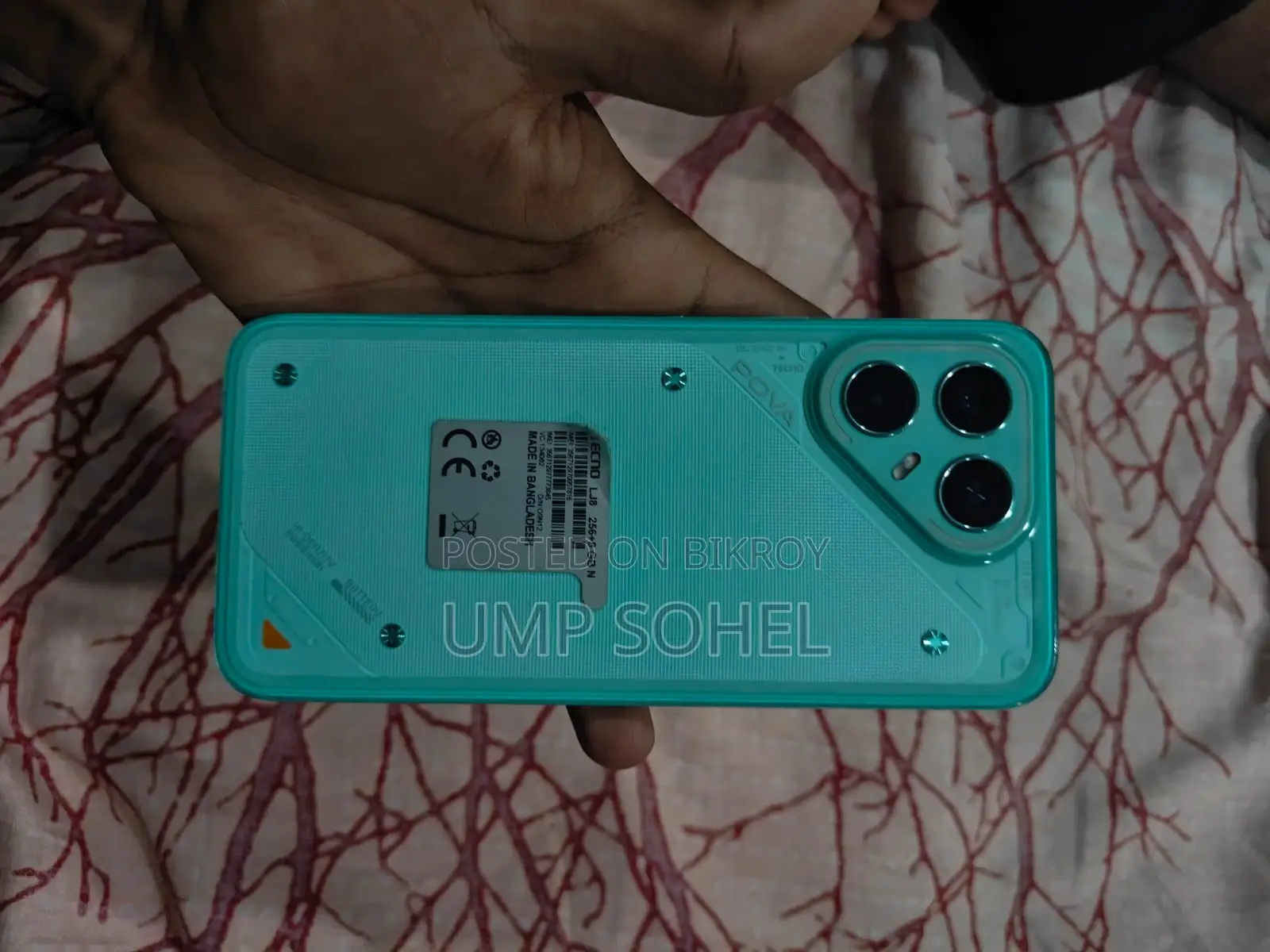 Tecno Pova 7 Pro 5G 256 GB Blue