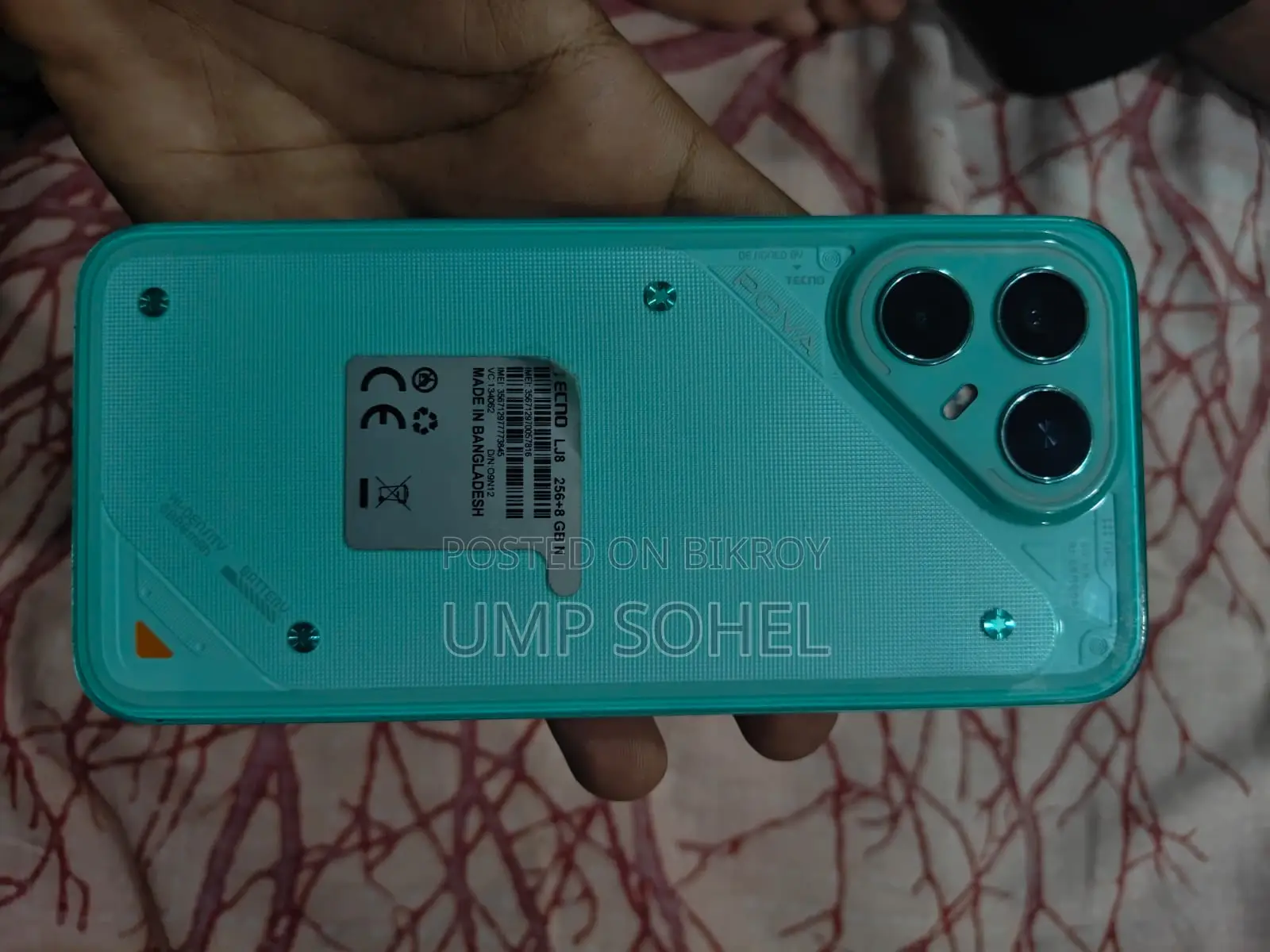 Tecno Pova 7 Pro 5G 256 GB Blue