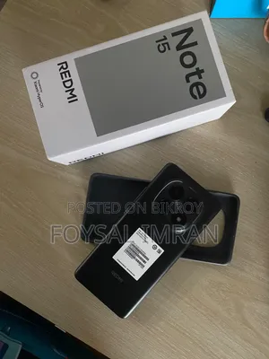 নিউ শাওমি রেডমি নোট ১৫ ১২৮ জিবি ব্ল্যাক