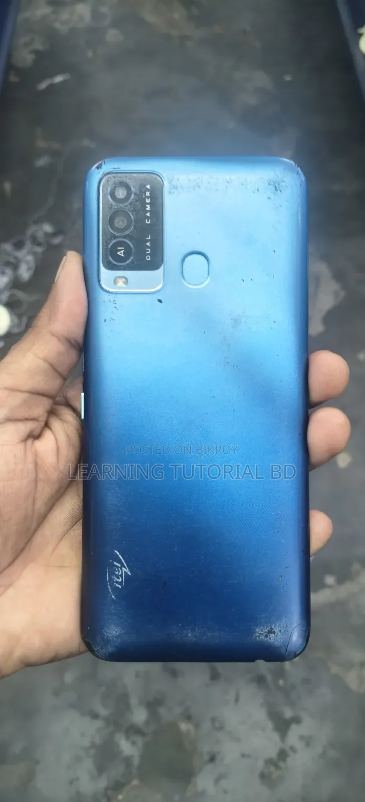 Itel P37 64 GB Blue