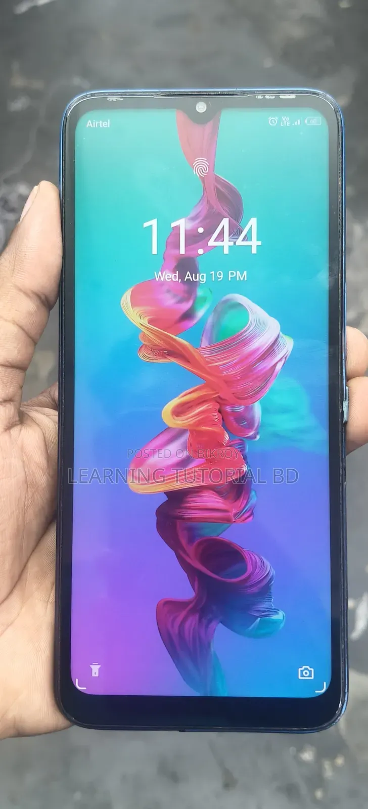 Itel P37 64 GB Blue