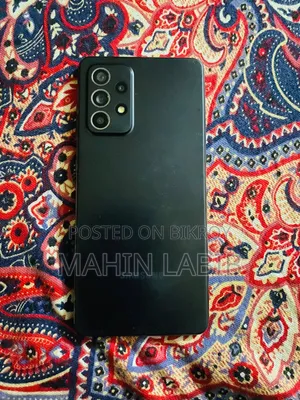 স্যামসাং গ্যালাক্সি এ৫২এস ৫জি ১২৮ জিবি ব্ল্যাক