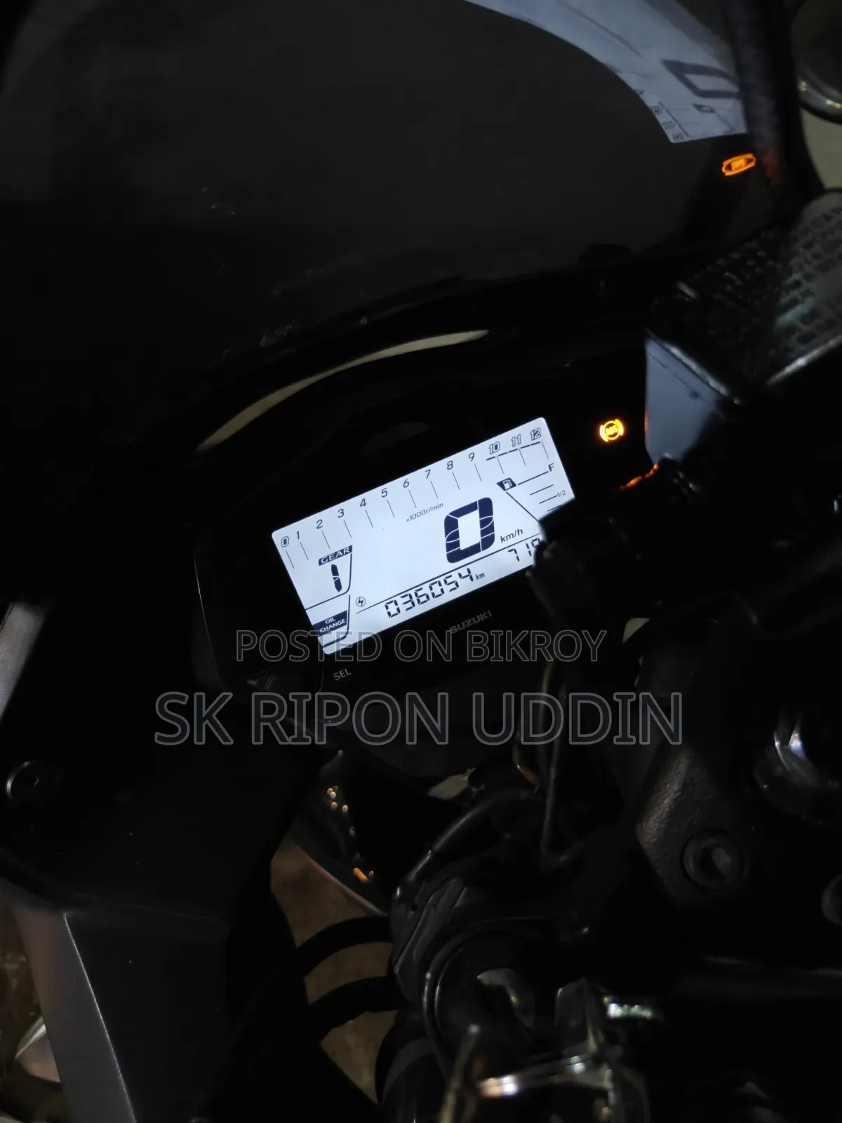 Suzuki Gixxer SF 2023 Black