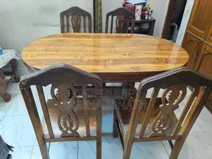 ডাইনিং টেবিল- (সেগুন কাঠ)