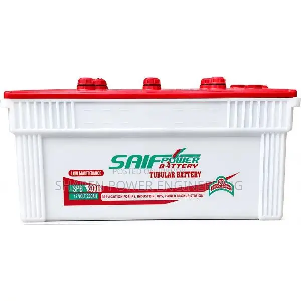 Saif Power SPB-200T 200AH Tubular IPS Battery